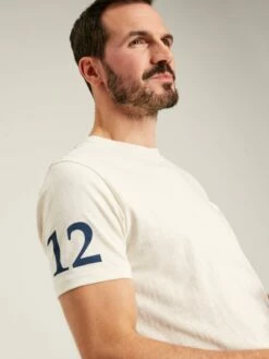 White Graphic Tee-Graphic Jersey T-Shirt -UK Clothing Sales 2024 C72 823s4