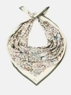 Cream Printed Scarf 9 Cream Printed Scarf -UK Clothing Sales 2024 C79 349s3