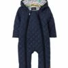 Joules Marlee Quilted Pramsuit With Removable Booties -UK Clothing Sales 2024 C84723s