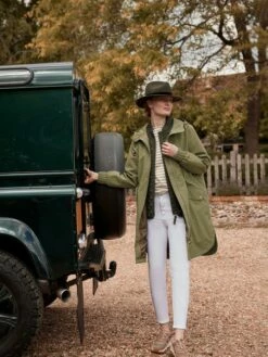 Green Waterproof Zip Through Coat -UK Clothing Sales 2024 C95 560s6