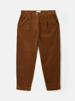 Brown Cord Tapered Leg Trousers 15 Brown Cord Tapered Leg Trousers -UK Clothing Sales 2024 D03728s7
