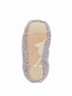 Joules Junior Purple Pombury Ballet Slippers With Interest Upper -UK Clothing Sales 2024 D24885s4