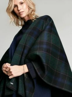 Blue Reversible Wrap Cape -UK Clothing Sales 2024 D24985s6