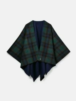 Blue Reversible Wrap Cape -UK Clothing Sales 2024 D24985s7