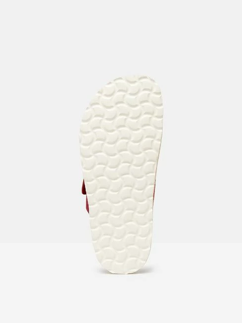 Pink Suede Espadrille Buckle Sliders 5 Pink Suede Espadrille Buckle Sliders - Image 3