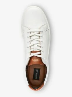White Leather Trainers -UK Clothing Sales 2024 M23375s7