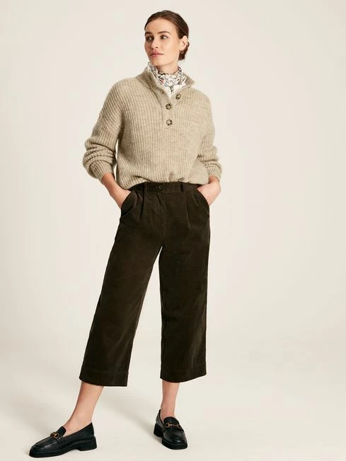 Oatmeal Button Up Jumper 7 Oatmeal Button Up Jumper - Image 5