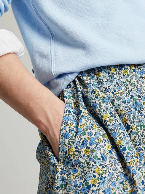 Joules Cream Aura Tiered Cotton Dress 9 Joules Cream Aura Tiered Cotton Dress - Image 7