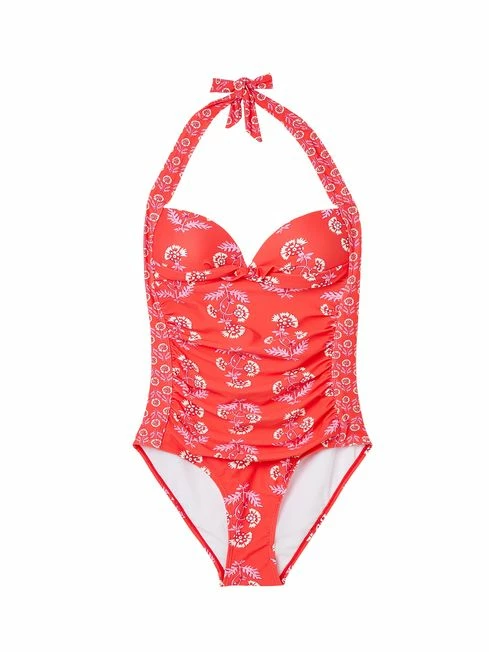 Joules Pink Jasmine Swimsuit 8 Joules Pink Jasmine Swimsuit - Image 6