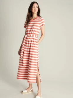 Pink Jersey Long Dress