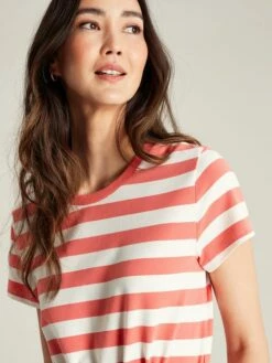 Pink Jersey Long Dress -UK Clothing Sales 2024 N02588s3