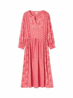 Pink Quilted Bib Dress -UK Clothing Sales 2024 N02610s9
