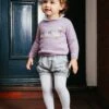 Trotters London Little Pale Pink Jemima Ducks Jumper