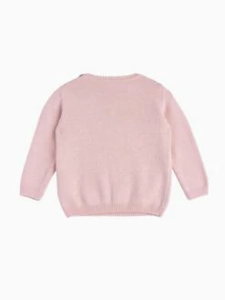 Trotters London Little Pale Pink Jemima Ducks Jumper -UK Clothing Sales 2024 N32 258s3