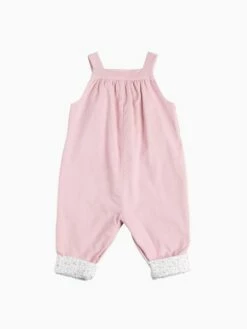 Trotters London Pink Little Cord Jemima Duck Cotton Dungarees -UK Clothing Sales 2024 N32 263s3