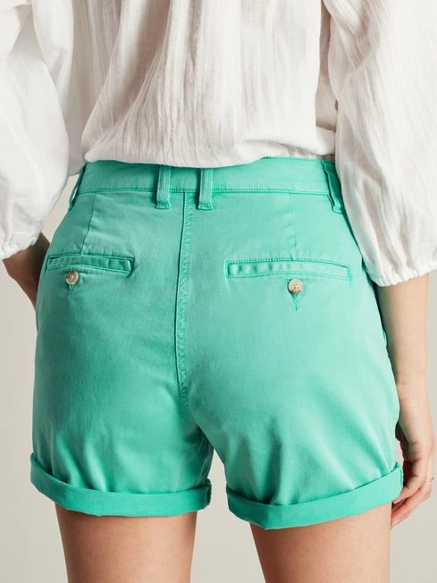 Joules Green Cruise Mid Thigh Length Chino Shorts 4 Joules Green Cruise Mid Thigh Length Chino Shorts - Image 2