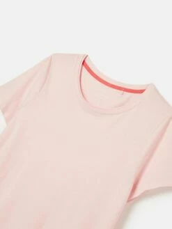 Pink Crew T-Shirt -UK Clothing Sales 2024 N42333s7