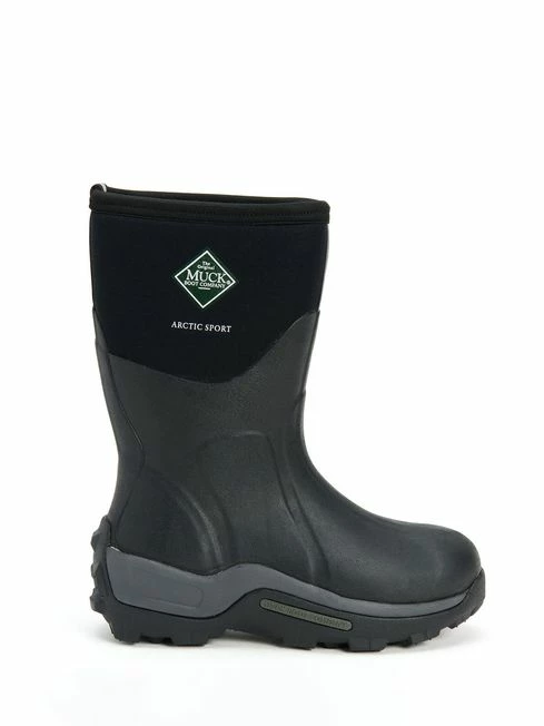 Muck Boots Black Arctic Sport Short Wellies 3 Muck Boots Black Arctic Sport Short Wellies