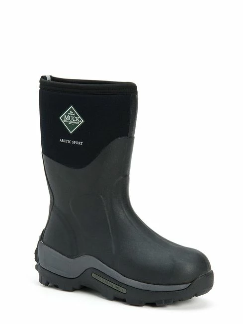 Muck Boots Black Arctic Sport Short Wellies 4 Muck Boots Black Arctic Sport Short Wellies - Image 2