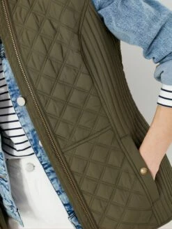 Joules Green Minx Quilted Gilet -UK Clothing Sales 2024 T80193s8