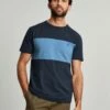 Blue Colourblock T-Shirt -UK Clothing Sales 2024 U11944s