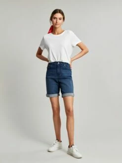Blue Denim Shorts -UK Clothing Sales 2024 U13347s3