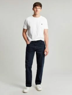 Joules Blue The Foxton Classic Fit 5 Pocket Denim Jeans -UK Clothing Sales 2024 U32907s2