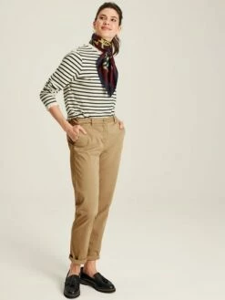 White Long Sleeve Top With Frill -UK Clothing Sales 2024 U75 402s3