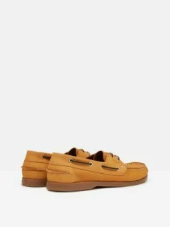 Tan Brown Classic Leather Boat Shoes -UK Clothing Sales 2024 U75287s3