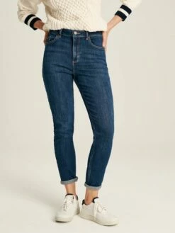 Blue Stretch Skinny Jeans