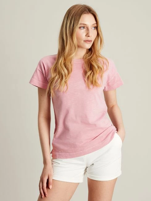 Pink Short Sleeve T-Shirt 4 Pink Short Sleeve T-Shirt - Image 2